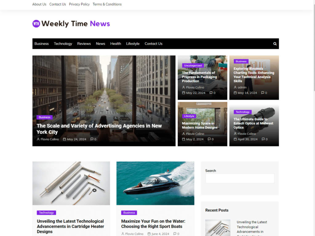 Review weeklytimenews.com website & blog collaboration opportunities, guest posts & marketing outreach opportunities