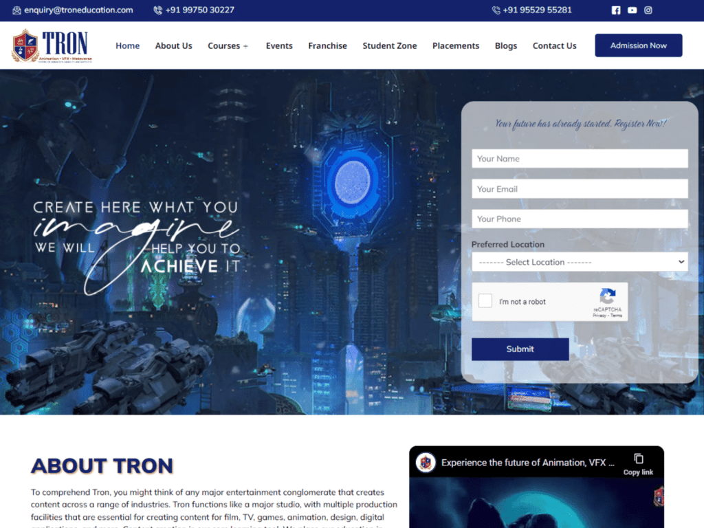 Review troneducation.com domain blog collaboration opportunities, guest posts, backlink exchanges, and marketing outreach options