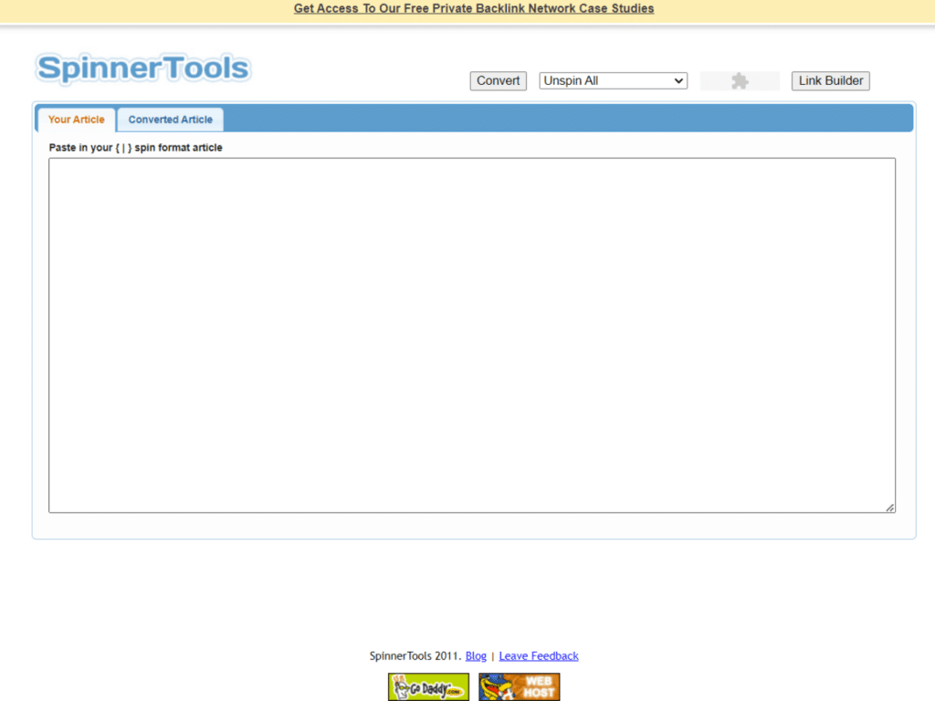 Review spinnertools.com website & domain collaboration opportunities Guest Posts, backlink exchanges, marketing outreach and partnerships