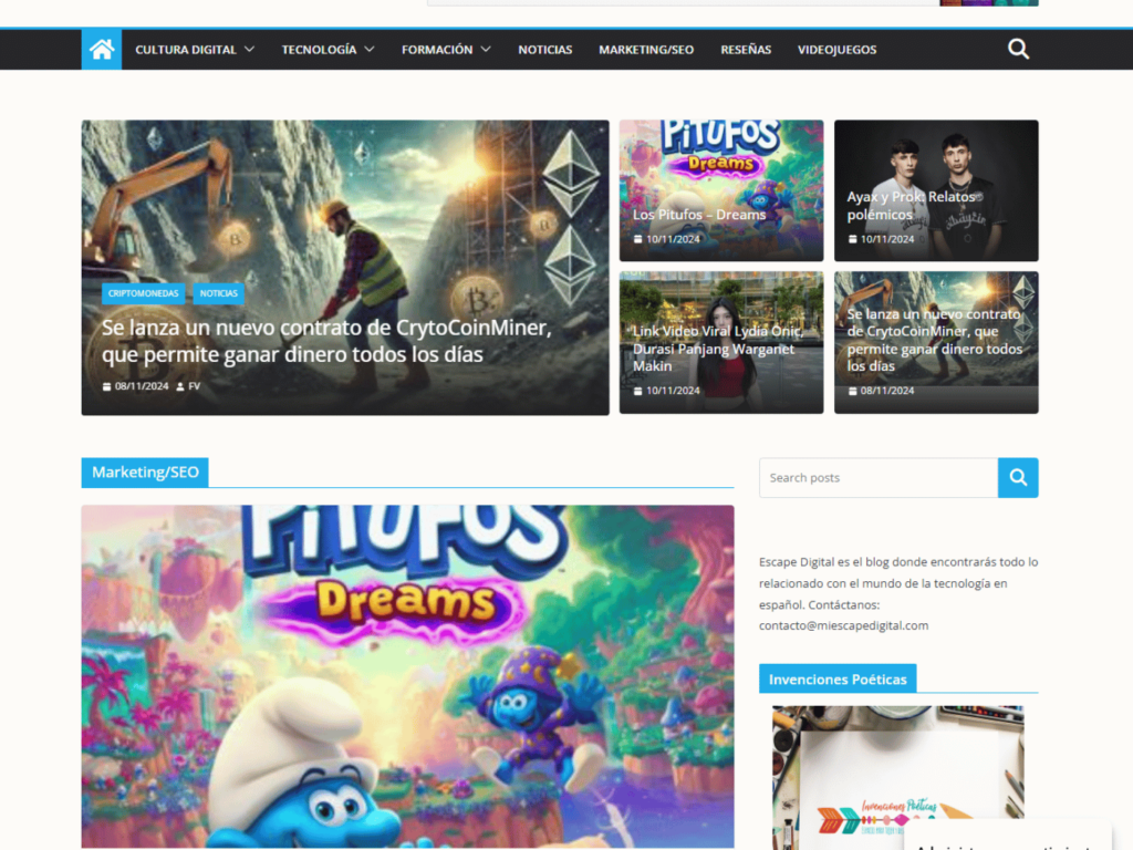 Review miescapedigital.com website & domain collaboration opportunities Guest posts, backlink exchanges, marketing outreach & partnerships