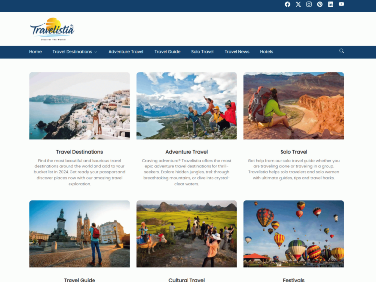 Review travelistia.com domain collaboration opportunities, guest posts, backlink exchanges and marketing outreach options