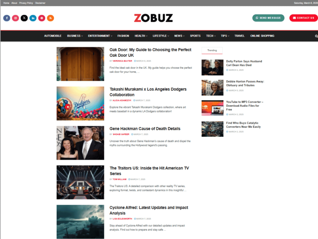 Review zobuz.com domain collaboration opportunities, guest posts, backlink exchanges and marketing outreach options