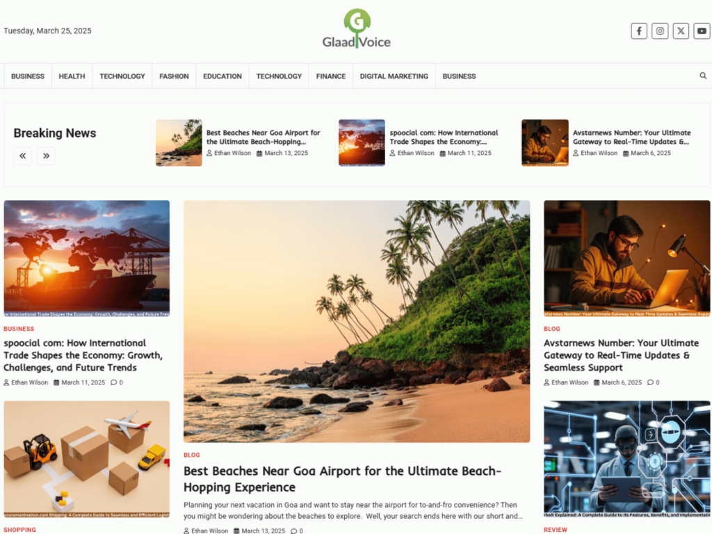 Review glaadvoice.com domain collaboration opportunities, guest posts, backlink exchanges and marketing outreach options