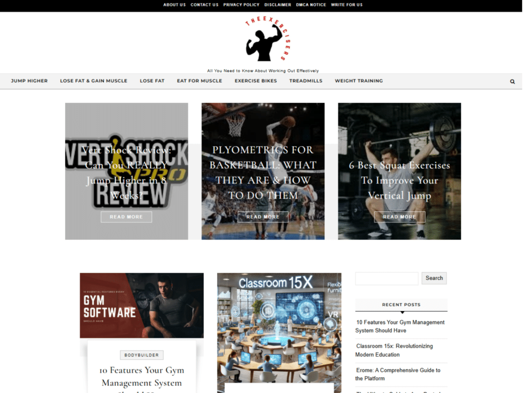 Review theexercisers.com domain collaboration opportunities, guest posts, backlink exchanges and marketing outreach options